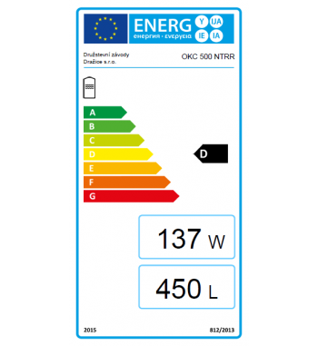 BOILER STATIV CU FL. LAT. OKC 500 NTRR/BP - cl. D   121390101