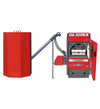 Cazan pe combustibil solid Atmos D25P - 4