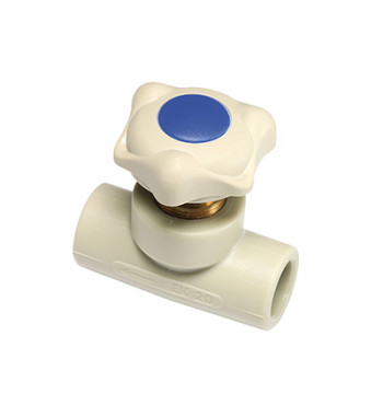 Robinet de trecere cu ventil PPR Ekoplastik gri 25 SVE025XXXX Ambalaj: 1/30