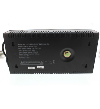 STABILIZATOR AUTOMAT DE TENSIUNE CU RELEU 500VA, ORIZONTAL WELL