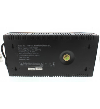 STABILIZATOR AUTOMAT DE TENSIUNE CU RELEU 1000VA, ORIZONTAL WELL