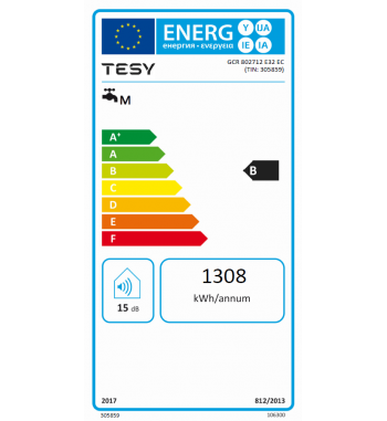 *BOILER REVERSIBIL BELLISLIMO LITE 80 TESY GCR 802712 E32 EC cl-B  305859