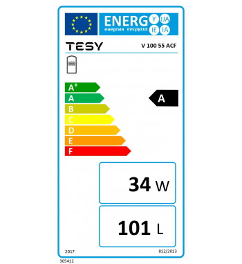 REZERVOR PENTRU INSTALATII DE RACIRE TESY V 100 55 ACF PS cl-B  305432