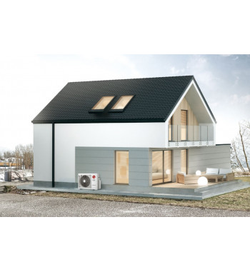 POMPA DE CALDURA  SPLIT HYDRO BOX R32 MONOFAZIC 9KW HU091MR.U44+HN091MR.NK5