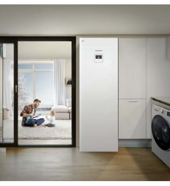 POMPA DE CALDURA  SPLIT IWT 5,5KW (200L) HYDRO BOX R32 MONOFAZIC    HN0913T.NK0 (HN0916T.NB1)+HU051MR.U44