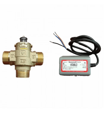 VANA CU TREI CAI HONEYWELL + MOTOR VCZMQ6000E+VC6013ZZ00E