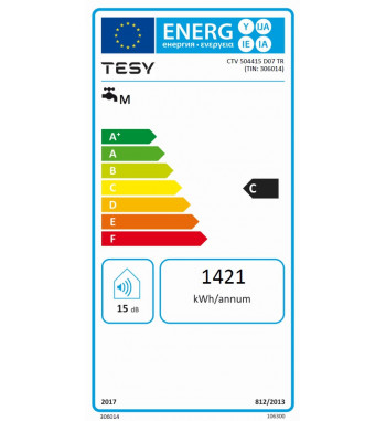 BOILER ELECTRIC VERTICAL SIMPATECO 50 TESY CTV 504415 D07 TR cl-C  306014