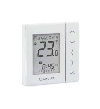 TERMOSTAT PROGRAMABIL , MONTAJ IN DOZA, BUTOANE TACTILE, ALB  VS30W