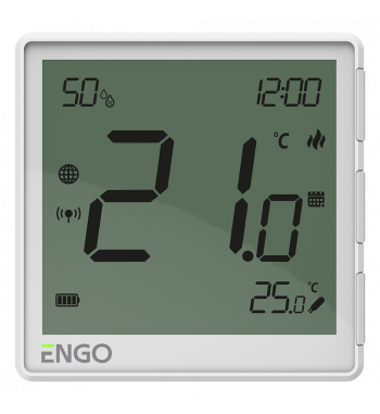 *TERMOSTAT DE CAMERA WIFI ZIGBEE, LI-ION, ALB EONE-BATW