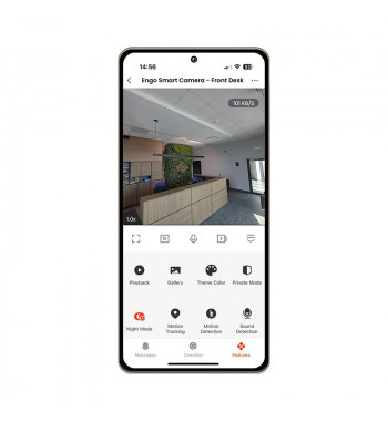 *CAMERA SUPREVEGHERE ENGO SMART 360°  ECAM