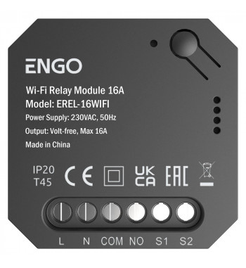 *RELEU SMART, IESIRE  1X16A, NO-COM  EREL-16WIFI