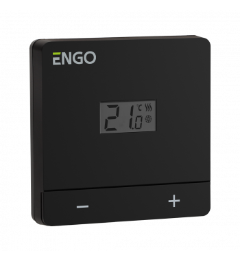 *TERMOSTAT DE CAMERA CU FIR, 230V, NEGRU, EASY-230B