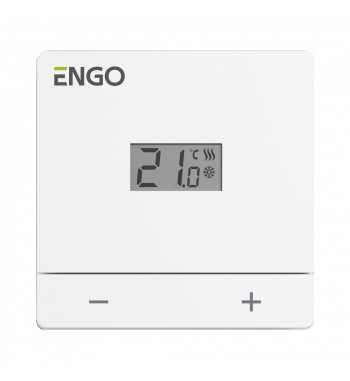 *TERMOSTAT DE CAMERA CU FIR, 24V, ALB, EASY-24W