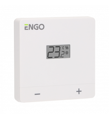 *TERMOSTAT DE CAMERA CU FIR, 24V, ALB, EASY-24W