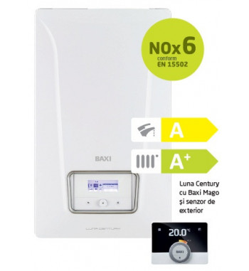 CAZAN BAXI LUNA CENTURY 1.35 + KIT ORIZ 60/100  7870652P