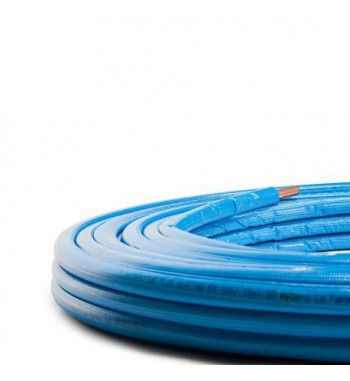 Teava cupru moale izolata La Farga Saniheat 22X1 (colac 25m)