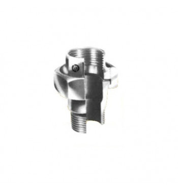 Racord olandez drept Berg Montana int.- ext. 1 1/2" negru Ambalaj: 1/15 - 1