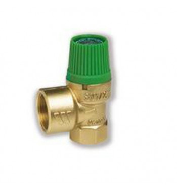 Supapa de siguranta Watts pentru sisteme solare SVE int.- int. 6 bar 1/2"x3/4"