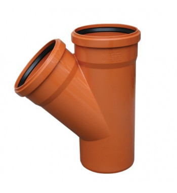 Ramificatie PVC-KG 160/110X45°