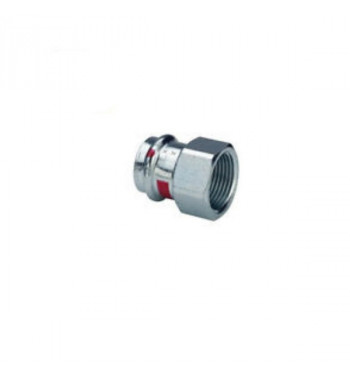 Mufa otel zincat int.- int. 15X3/4" Viega Prestabo