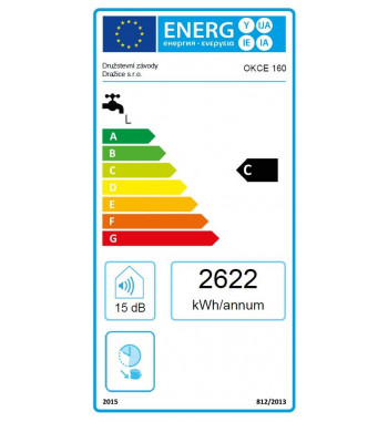 Boiler de perete vertical electric DZD OKCE, 160 L