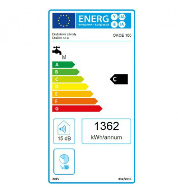 Boiler de perete vertical electric DZD OKCE, 100 L
