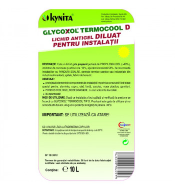 Antigel solar Kynita Termocool preparat 10 l.
