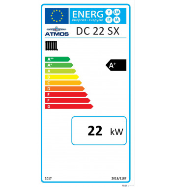 Cazan pe combustibil solid Atmos DC22SX - 2