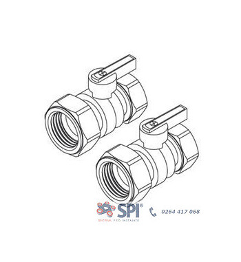 REHAU SET ROBINET CU BILA ORIZONTAL G1 12081221001  Ambalaj: 1/1 set