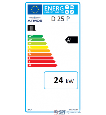 Cazan pe combustibil solid Atmos D25P - 5