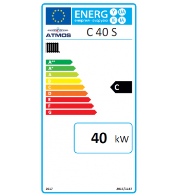 Cazan pe combustibil solid Atmos C40S - 4