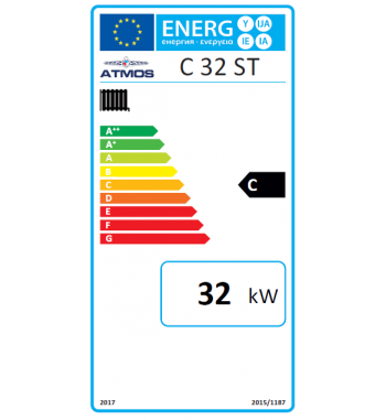 Cazan pe combustibil solid Atmos C32ST - 3