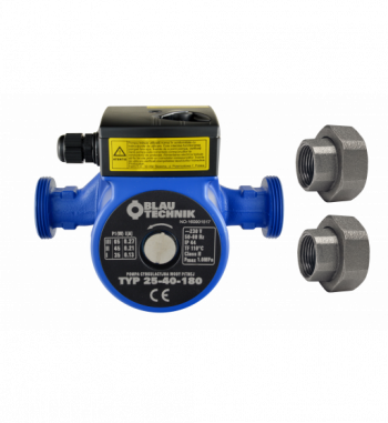 POMPA CIRC. APA POTABILA BLAUTECHNIK 32-80-180, CU RACORDURI   BL3280180
