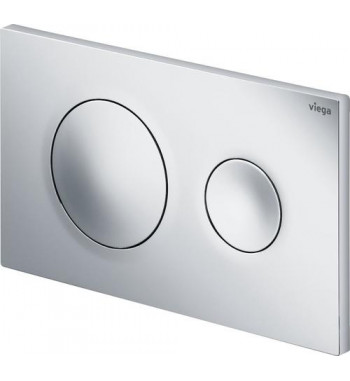 Set rezervor incastrat Viega Prevista Dry cu cadru, set de fixare si clapeta crom cod: 792855