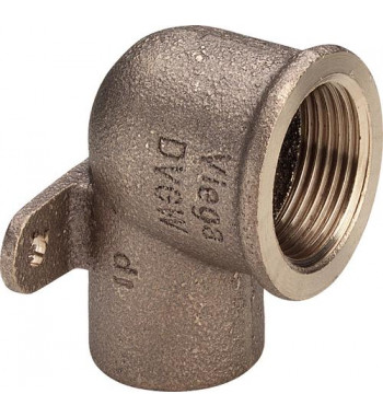 Suport perete bronz Viega int.- int. 2 suporti 18x1/2" 102210