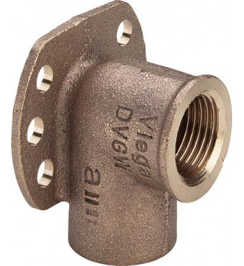 Suport perete bronz Viega int.- int. 3 suporti 15x1/2" 101275